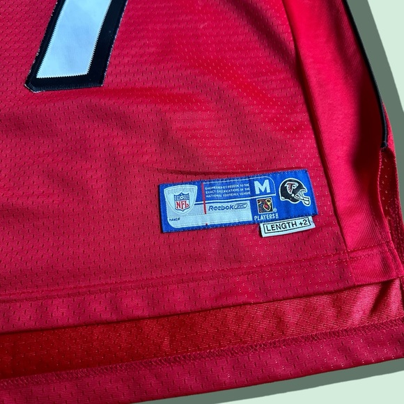 Youth NFL Officially Licensed Reebok Atlanta Falcons Jersey Michael Vick Sz Med - Picture 10 of 11